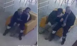 Devlet Hastanesinde Güvenlik Görevlisi Kadının Kucağına Oturup Öpüştü