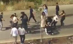 Düğün konvoyunda tekmeli, yumruklu kavga
