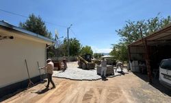 Dulkadiroğlu Belediyesi'nden kilit parke çalışması