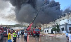 Gaziantep'te tekstil fabrikasında korkutan yangın