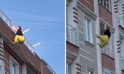 İkna Edilemeyen Kadın 4. Kattan Atladı