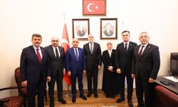 Kahramanmaraş heyeti Bakan Işıkhan ile buluştu
