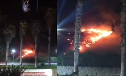 Kahramanmaraş Kalesi'nin Alt Bölgesinde Yangın Çıktı