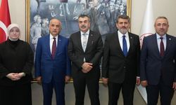 Kahramanmaraş Milletvekillerinden Bakan Tekin'e eğitim ziyareti