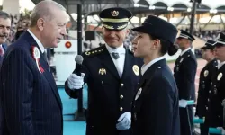 Kahramanmaraşlı Ceren Dere Polis Akademisi’ni Birincilikle Bitirdi