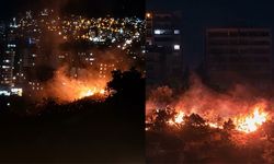 Kahramanmaraş’ta ağaçlık alanda yangın çıktı