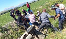 Kahramanmaraş'ta can pazarı! Araç kanala uçtu, 4 yaralı var