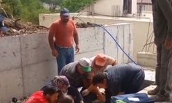 Kahramanmaraş'ta inşaattan düşen işçi ağır yaralandı