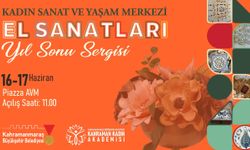 Kahramanmaraş’ta Kadınların Ürettiği Yüzlerce Eser Vatandaşlarla Buluşuyor