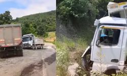 Kahramanmaraş’ta Kamyonlar Kafa Kafaya Çarpıştı: 2 Yaralı