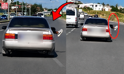 Kahramanmaraş'ta Trafikte Tehlikeli Yolculuk! Görenler Gözlerine İnanamadı