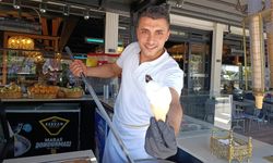 Kahramanmaraş’ta Vatandaşlar Serinlemek İçin Dondurmacılara Akın Etti