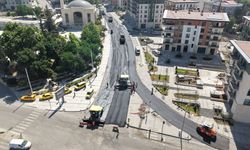 Kahramanmaraş’ta Zübeyde Hanım Caddesi Yenileniyor
