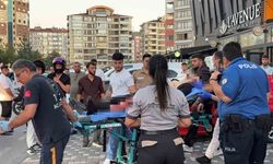 Kayseri’de AVM önünde bıçaklı kavga 1 yaralı