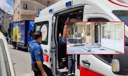 Kentsel dönüşümdeki binanın doğalgaz borularının kesimi sırasında patlama
