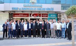 KMTSO’dan KMESOB Başkanı Kuybu’ya hayırlı olsun ziyareti