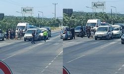 Korkutan zincirleme kaza: 3 araç birbirine girdi