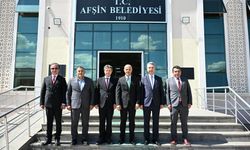KSÜ Rektörü Okumuş’tan Afşin Belediyesi’ne Anlamlı Ziyaret