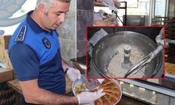 Mide bulandıran görüntüler: Tatlının içinden böcek çıktı