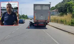 Motosiklet ile kamyonun çarpıştığı kazada emekli komiser yardımcısı Erdal Bereket hayatını kaybetti