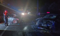 Nevşehir’de feci kaza iki otomobil çarpıştı 1 ölü 5 yaralı