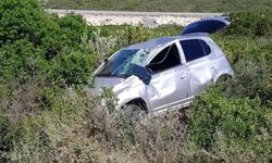 Otomobil şarampole uçtu, 2 kişi hayatını kaybetti