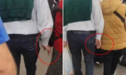 Pazarda sa*ık var! Yaşlı adam gördüğü her kadını tac*z etti