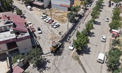 Sürmeli Bey Caddesi’nde asfalt çalışmaları hız kesmiyor