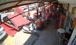 Tente altında kalan vatandaş çevredekilerin yardımıyla kurtarıldı