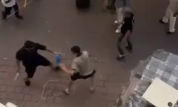 Yabancı Uyruklu Kişiler Arasında Bıçaklı Kavga: Vatandaşlar Panikle Kaçtı