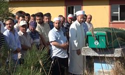 Motosiklet kazasında hayatını kaybeden 22 yaşındaki Mustafa son yolculuğuna uğurlandı