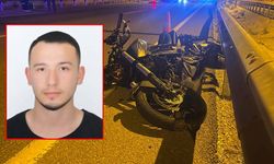 22 yaşındaki Mustafa Ertürk, motosiklet kazasında öldü