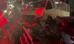 3 aracın karıştığı kazada 4 kişi yaralandı