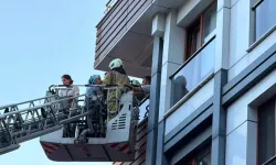 5 katlı binada yangın: 4 kişi dumandan etkilendi