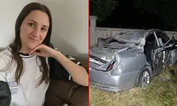 Otomobil bahçe duvarına ok gibi saplandı: Berivan, yaşam mücadelesini kaybetti