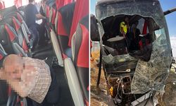 Ankara-Niğde Otoyolu'nda Yolcu Otobüsü Devrildi: 40 Yaralı