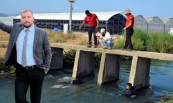 Antalya Serik'te kaybolan sera işçisini arama çalışmaları başlatıldı