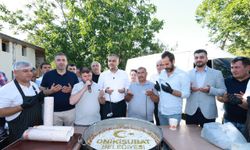 Başkan Toptaş Dönüklü’de aşure sofrasında buluştu