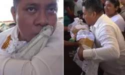 Belediye Başkanı Timsahla Evlendi