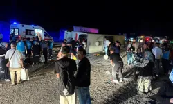 Bursa-Kars Seferini Yapan Otobüs Kaza Yaptı! 40 Yaralı