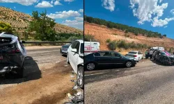 Düğün konvoyunda zincirleme kaza; 4 yaralı