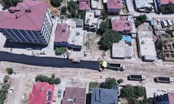 Elbistan Darende Caddesi Sıcak Asfalt, Kaldırım ve Aydınlatmayla Yenileniyor