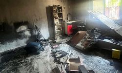 Eski eş evi ateşe verdi; anne ve 2 kızı banyoya sığınarak kurtuldu