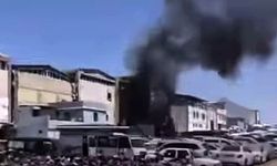 Gaziantep KÜSGET'te Korkutan Yangın! İş Yeri Alevlere Teslim Oldu