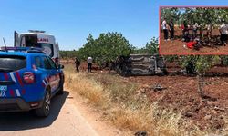Gaziantep’te takla atan otomobilde 3 kişi yaralandı