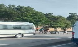 Gebze'de Trafikte Sopalı Saldırı Kamerada! Dört Şüpheli Tutuklandı