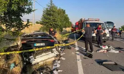 Gurbetçi Ailenin Otomobili Takla Attı: 3 Ölü, 1 Yaralı