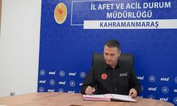 Kahramanmaraş AFAD'ın yeni müdürü belli oldu!