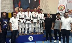 Kahramanmaraşlı judocular Adana'da mindere damga vurdu