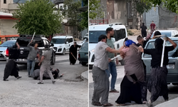Kahramanmaraş'ta Kadınlar Birbirine Sopalarla Saldırdı